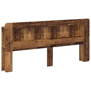 vidaXL Cabinet de Tête de Lit Bois ancien Bois d’ingénierie
