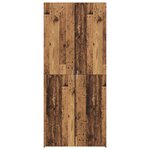 vidaXL Haut Armoire Bois ancien 40 x 42 5 x 185 cm Bois d'ingénierie