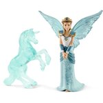 Schleich - film eyela avec sculpture licorne de glace