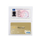 Etui de protection 2 volets pour carte crédit  carte permis de conduire ...