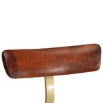 vidaXL Tabourets de bar lot de 2 49x43x103 cm bois de manguier massif