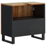vidaXL Meuble d'évier 62x33x58 cm bois de récupération et d'ingénierie