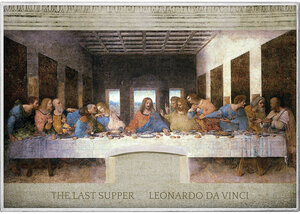Monnaie LAST SUPPER Leonardo Da Vinci Art Gallery 1 Oz Argent 1000 Francs Cameroon 2026