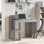 vidaXL Bureau sonoma gris 103 5x56 5x94 cm bois d'ingénierie
