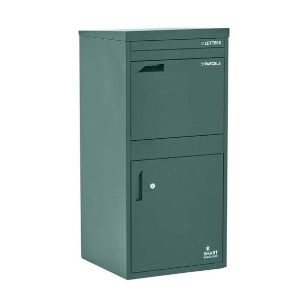 Boîte à colis Extra Large Vert 2 portes Acier galvanisé SMART PARCEL BOX®
