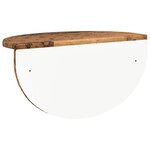 vidaXL Étagère Murale Bois ancien 38 x 19 x 19 cm Bois d'ingénierie