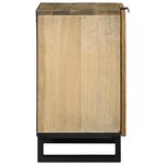 vidaXL Meuble de Lavabo de Salle de Bain Marron 38 x 33 5 x 58 cm