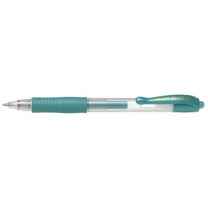 Stylo bille à encre gel G2 07 Metallic Vert métallique x 12 PILOT