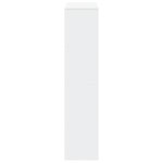 vidaXL Étagère séparatrice de pièce à 4 niveaux blanc 131 5x29x131 5cm