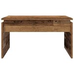 vidaXL Table basse vieux bois 68x50x38 cm bois d'ingénierie