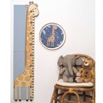 Toise girafe en bois