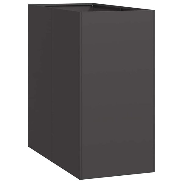 vidaXL Jardinière noir 40x80x80 cm acier