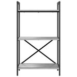 vidaXL Étagère Gris Sonoma 56 x 34 x 96 cm Bois d'ingénierie