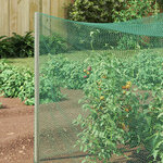 vidaXL Filet de protection pour oiseaux Vert 2 x 25 m Polyéthylène