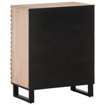 vidaXL Buffets 2 Pièces 60x34x75 cm bois massif de manguier