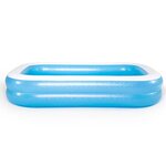Bestway piscine gonflable bleu/blanc 262 x 175 x 51 cm 54006