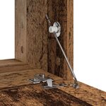 vidaXL Ensemble de meuble TV mural 4 Pièces vieux bois bois d'ingénierie