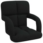 vidaXL Chaise de sol réglable avec accoudoir