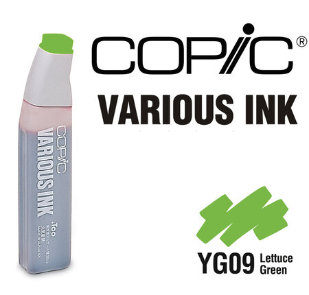 Encre various ink pour marqueur copic yg09 lettuce green