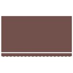 vidaXL Auvent Rétractable Marron 400 x 200 cm Polyester et Aluminium