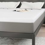 vidaXL Coussins de Matelas Blanc 140 x 190 cm
