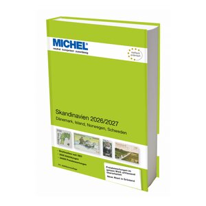 Catalogue de cotation Michel timbres de Scandinavie 2025-2026.