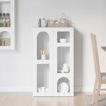 vidaXL Buffet Blanc 59 x 35 x 100 5 cm Bois d'ingénierie