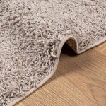 vidaXL Tapis shaggy PAMPLONA poils longs moderne beige 140x200 cm