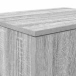 Armoire de rangement vidaXL Grise Sonoma 108x41x40 cm Bois d'ingénierie