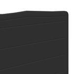 vidaXL Tête de lit Chêne noir 200 cm Bois d'ingénierie