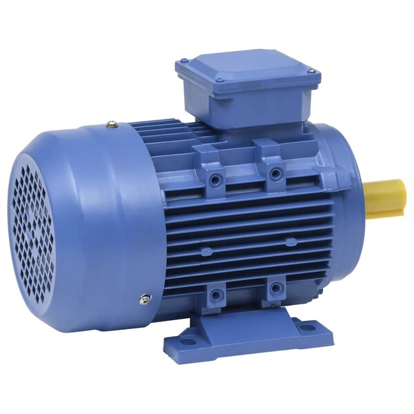 vidaXL Moteur électrique triphasé Aluminium 2 2kW/3 CH 2840 tr/min