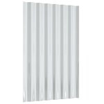 vidaXL Panneaux de toit 12 Pièces Acier enduit de poudre Marron 60x36 cm