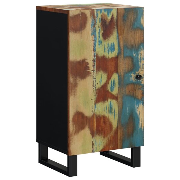 vidaXL Buffet avec porte 40x31x75 cm bois massif de récupération