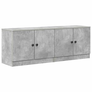vidaXL Armoire de lit 2 Pièces Gris béton 66 x 35 x 48 cm