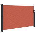 vidaXL Auvent latéral rétractable terre cuite 120x600 cm