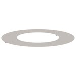 vidaXL Anneaux d'arbre plats 5 Pièces Marron Ø40 / 70 cm
