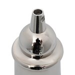 vidaXL Douilles de lampe 2 Pièces nickel satiné E27