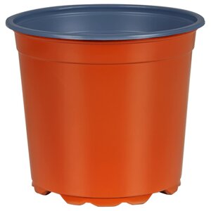 vidaXL Pot à fleurs 50 Pièces Terre cuite Ø 15 x 13 cm Plastique