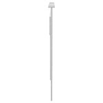vidaXL Tête de lit Gris béton 200 cm Bois d'ingénierie