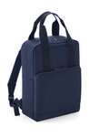 Sac à dos urbain avec 2 poignées - 14 litres - bg116 - bleu marine