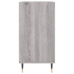 vidaXL Buffet sonoma gris 57x35x70 cm bois d'ingénierie