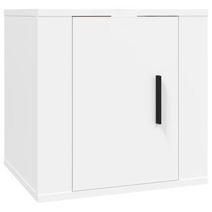 vidaXL Meuble TV mural Blanc 40x34 5x40 cm