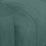 vidaXL Fauteuil inclinable vert foncé velours