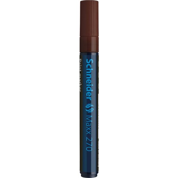 Marqueur peinture Maxx 270 brun x 10 SCHNEIDER