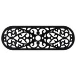 vidaXL Marches d'escalier 10 Pièces 25x75 cm caoutchouc