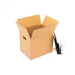 Mini kit - 15 cartons de déménagement  1 papier  1 adhésif