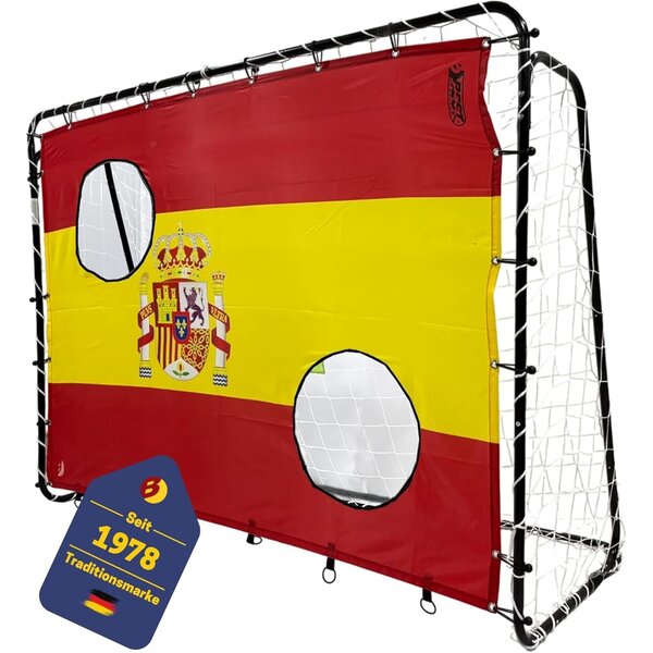 Best Sporting 11053-11062 - But de football 213 x 152 x 76 cm en noir avec cible de tir Espagne