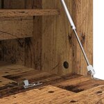 vidaXL Cabinet à chaussures avec étagère Bois ancien 100 x 35 x 38 cm