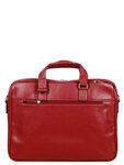 Sac ordinateur Allure en cuir - KATANA - 14 pouces - 1 compartiment - L39.0 x H30.0 x P9.7 cm - 69355-Rouge