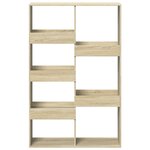 vidaXL Bibliothèque chêne sonoma 100x33x155 5 cm bois d'ingénierie